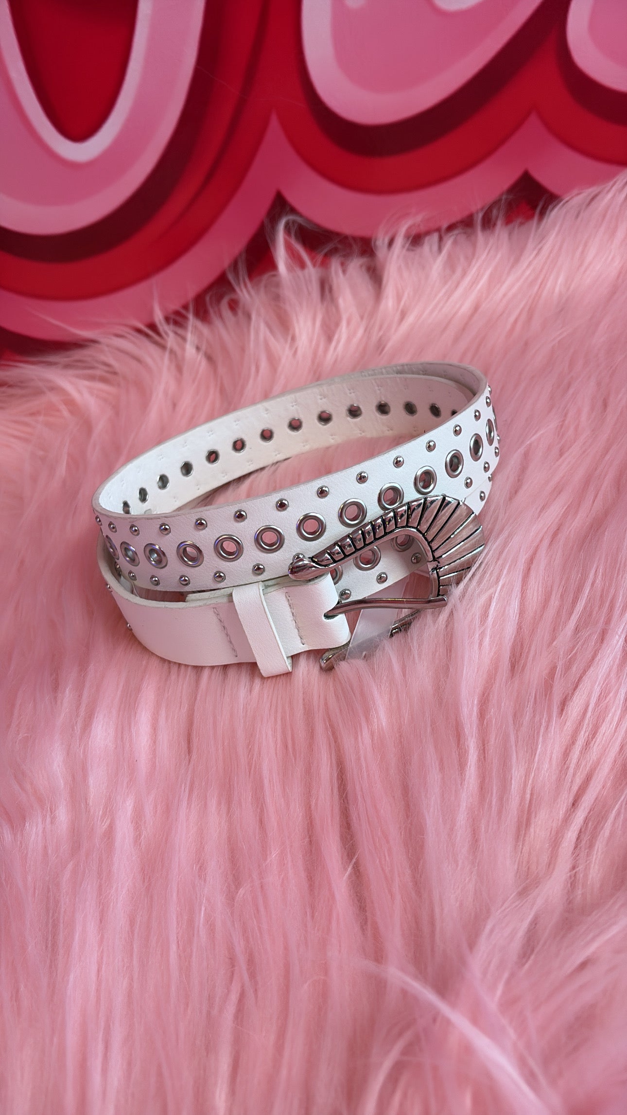 White Shell Belt