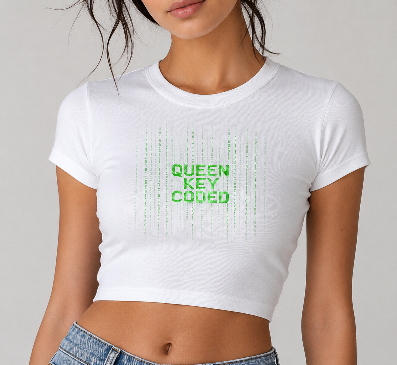 Queen Key Coded (White)