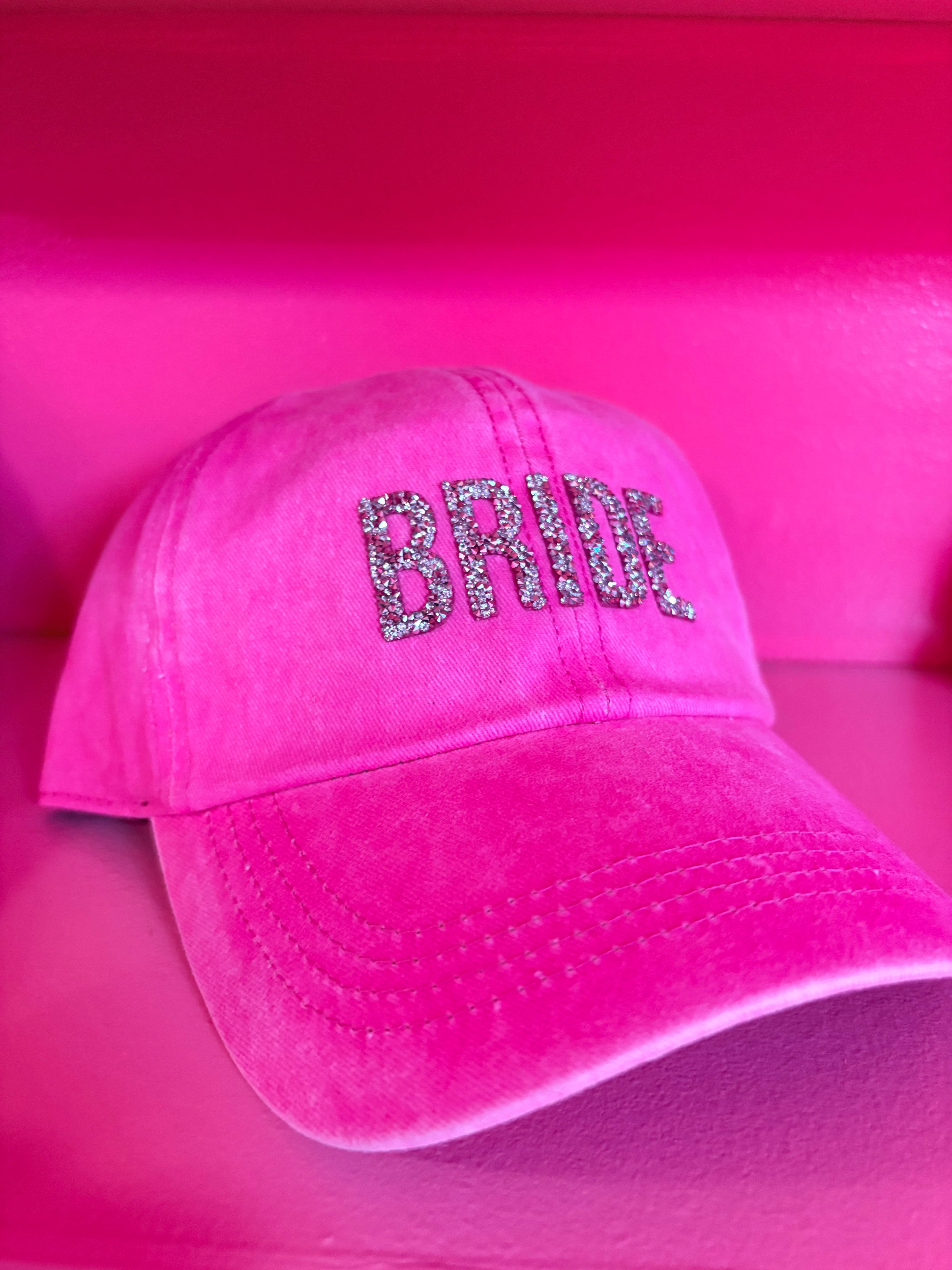 Hot Pink “Bride” Hat