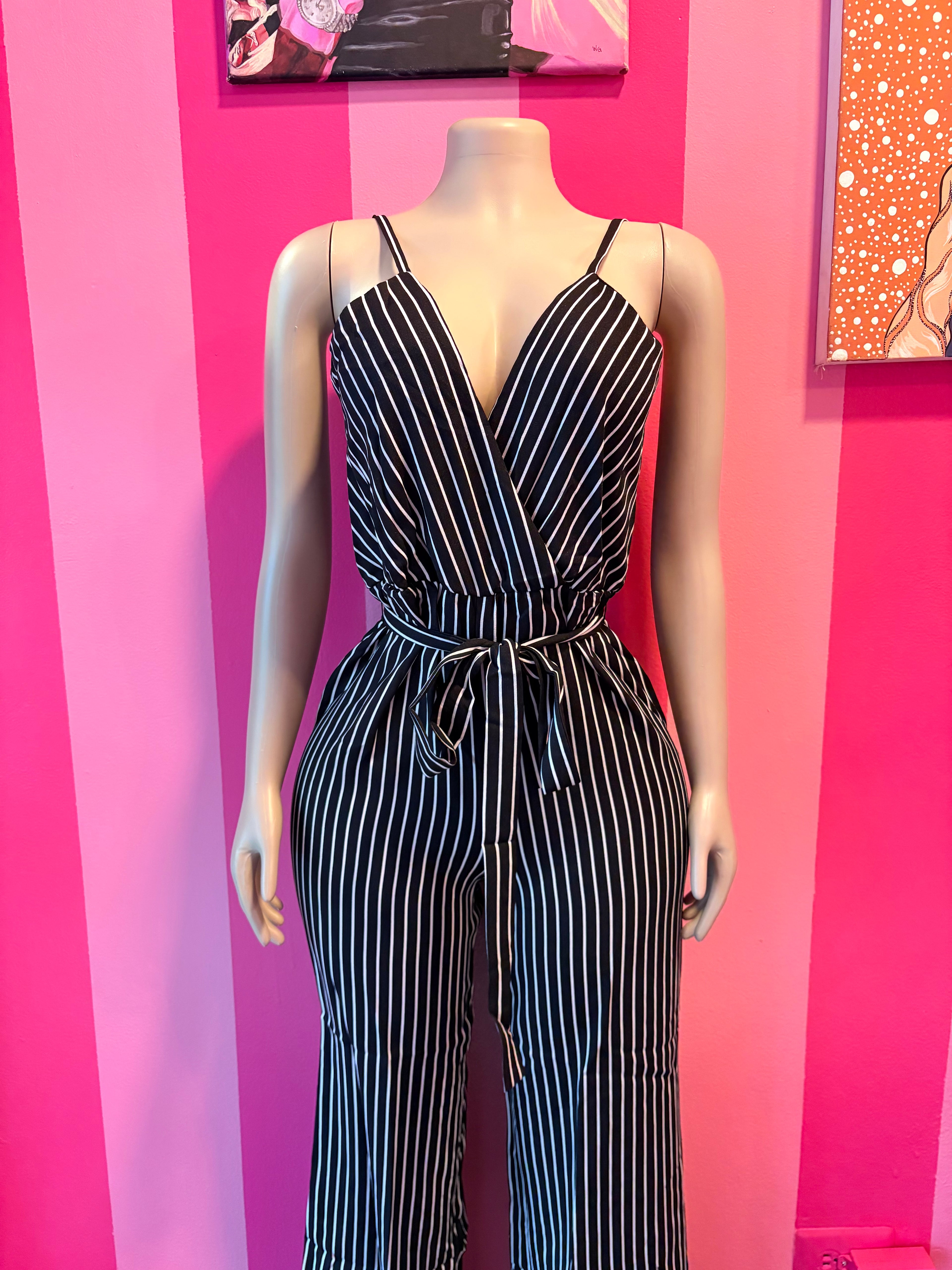 Black & White Jumpsuit