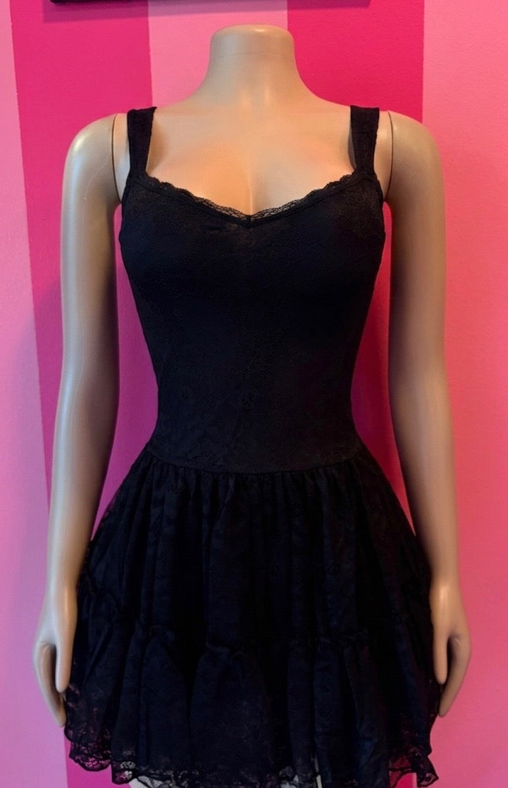 Black Lace Dress