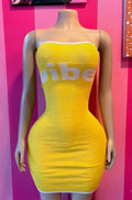 Yellow "Vibe" Dress